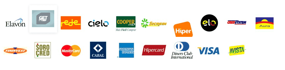 Trabalhamos com os seguintes cartões